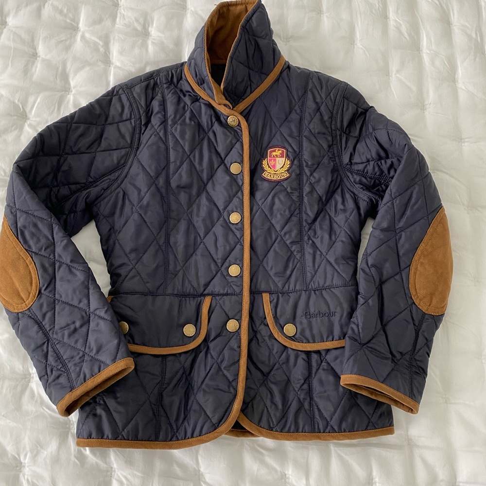 Barbour Boys Jacket navy SZ6/7